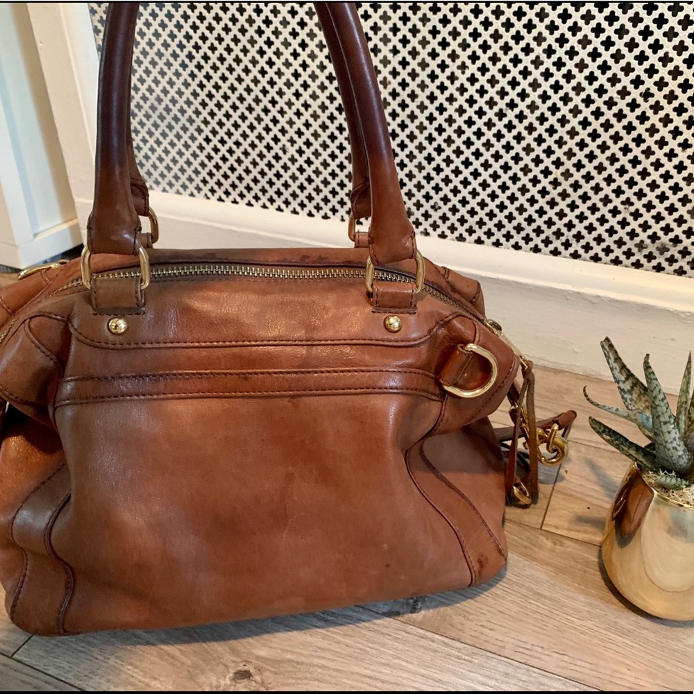 Rebecca Minkoff Brown Leather MAB Satchel